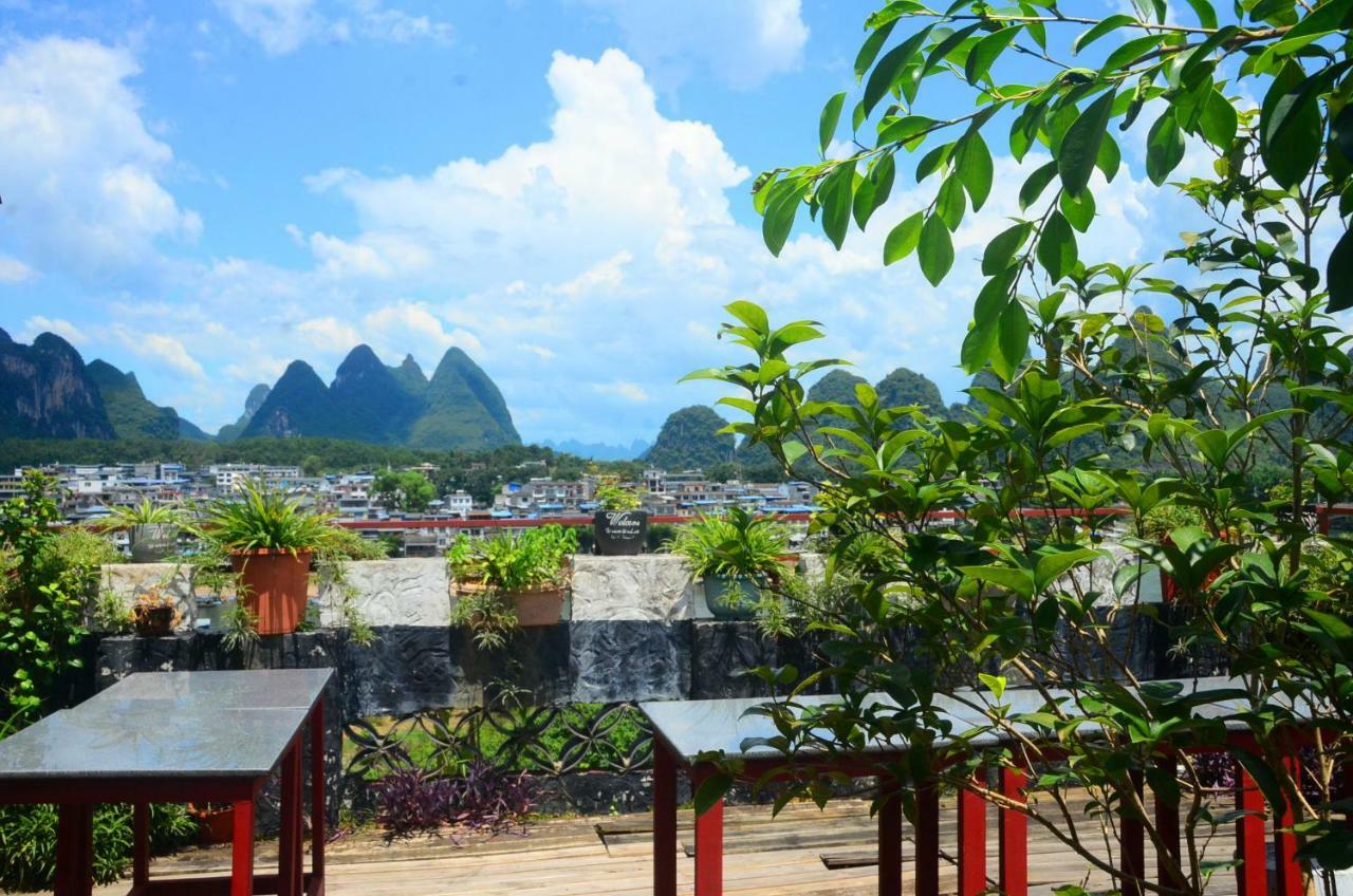 En Attendant Godot Youth Hostel Yangshuo Exterior foto